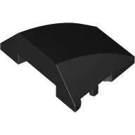 Wedge Curved 4 x 3 No Studs [Plain]