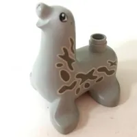 Duplo Animal Seal with Spots Print