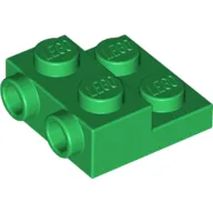 Plate Special 2 x 2 x 2/3 with Two Studs On Side and Two Raised