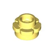 Plant, Flower, Plate Round 1 x 1 with 5 Petals