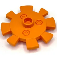 Duplo Flower Gear with 8 Teeth, Metal Bolts Design