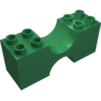 Duplo Brick 2 x 6 x 2 Double Concave