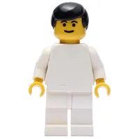 Soccer Player White Torso, White Legs