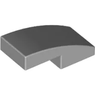 Brick Curved 2 x 1 No Studs [1/2 Bow]