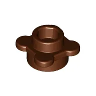 Plant, Flower, Plate Round 1 x 1 with 4 Petals