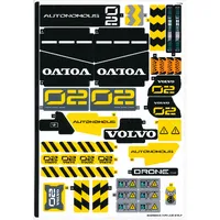 Sticker Sheet for Set 42081-1