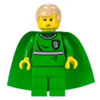 Draco Malfoy, Yellow Skin, Green Slytherin Quidditch Uniform