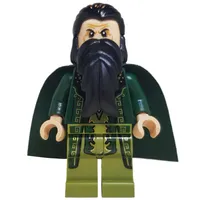 The Mandarin with Dark Green Cape