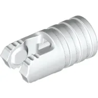 Hinge Cylinder 1 x 2 Locking with 2 Click Fingers and Axle Hole, 7 Teeth