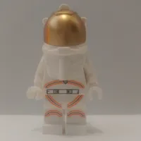 Astronaut, Gold Visor,  Goatee Beard