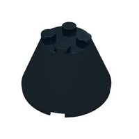 Cone 4 x 4 x 2, No Axle Hole