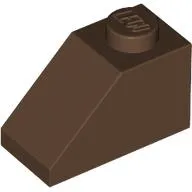 Slope 45° 2 x 1 with Bottom Pin