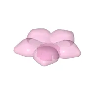 Clikits Icon, Flower 2 x 2 Large, 5 Petals with Hole