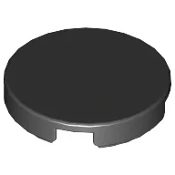 Tile Round 2 x 2 with Bottom Cross