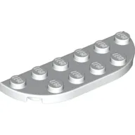 Plate Round Corners 2 x 6 Double