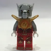 Worriz with Shoulder Armor with Fire Chi