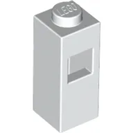 Brick Special 1 x 1 x 2 with Extra Tube Side [Piece of Resistance]