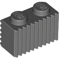 Brick Special 1 x 2 with Grille