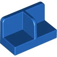 Panel 1 x 2 x 1 with Rounded Corners and Central Divider