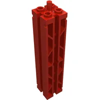 Support 2 x 2 x 8 with Grooves, Two Sided Lattice and Top Peg