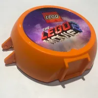 Pod, Round, Half Front with The LEGO Movie 2 Sticker and Hologram