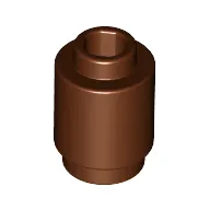 Brick Round 1 x 1 Open Stud
