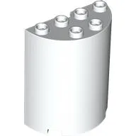 Cylinder Half 2 x 4 x 4