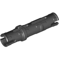 Technic Pin Long with Friction Ridges Lengthwise, 2 Center Slots