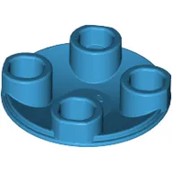 Plate Round 2 x 2 with Rounded Bottom [Boat Stud]
