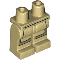 Hips and Tan Legs with Robe and Dark Tan Knees Print