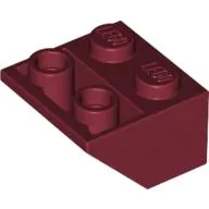 Brick Sloped Inverted 45° 2 x 2 [Ovoid Bottom Pin, Bar-sized Stud Holes]