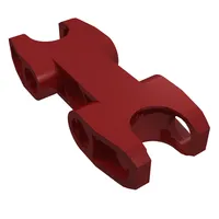 Technic Axle and Pin Connector 2 x 5 with Two Ball Joint Sockets [Closed Sides] [Closed Axle Holes]