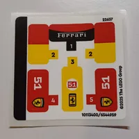 Sticker Sheet for Set 30709-1