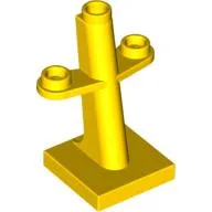 Boat, Mast 2 x 2 x 3 Inclined with Stud on Top and Two Sides