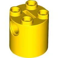 Brick Round 2 x 2 x 2 Robot Body, Axle Holder '+' Orientation