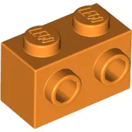 Brick Special 1 x 2 with 2 Studs on 1 Side