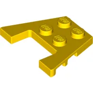 Wedge Plate 3 x 4 with Stud Notches