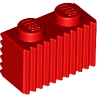 Brick Special 1 x 2 with Grille