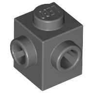 Brick Special 1 x 1 with Studs on 2 Adjacent Sides