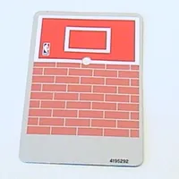 Backdrop, Set 3549, Basketball Backboard