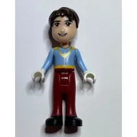 Prince Charming - Light Blue Shirt, Dark Red Trousers