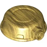 Helmet, Disk Shape with Stud on Front