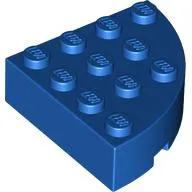 Brick Round Corner 4 x 4 Full Brick