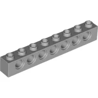 Technic Brick 1 x 8 [7 Pin Holes]