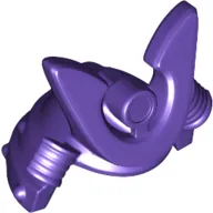 Helmet, Ninja (Samurai) Kabuto with Large Curved Crest and Rivets