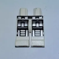 Hips and White Legs with Silver and Black Robot Print