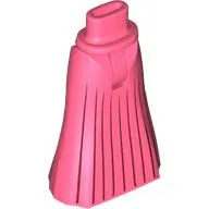 Minidoll Hips and Full Length Skirt with Dark Blue Line print