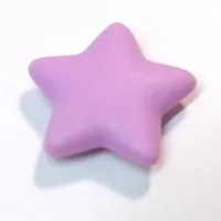 Clikits Icon, Star 2 x 2 Small with Pin [Frosted]