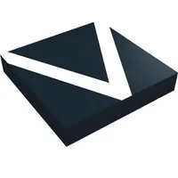 Tile 2 x 2 with White V Print