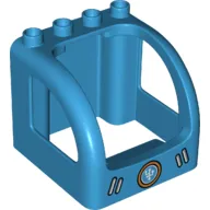 Duplo Cab 4 x 4 x 3 with Grill and Exo-Flex Circuit Print